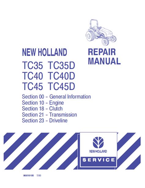 Repair manual on new holland tc35. - Download manuale gratuito di photoshop cs5.