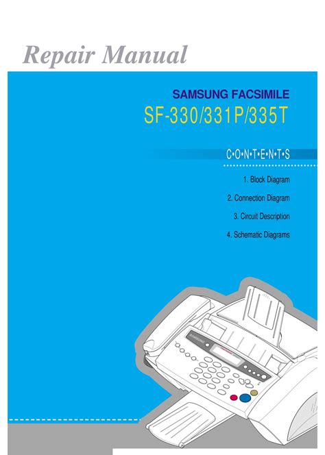 Repair manual samsung sf 5500 5600 fax machine. - 2007 vw golf tsi manuale di servizio.