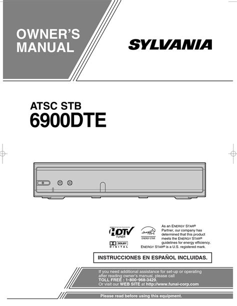 Repair manual sylvania atsc stb 6900dte dvd recorder vcr. - Fisher paykel wall oven service manual.