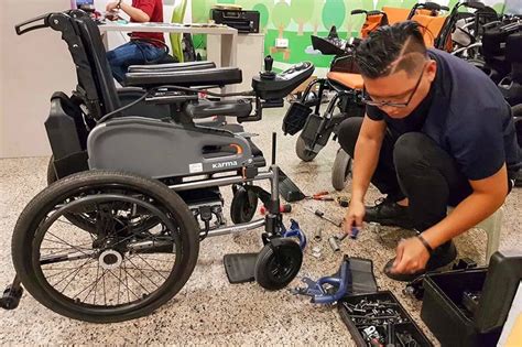 Repair motorized wheelchair.  Whether you&rsquo;re recovering from knee surgery, a rota...