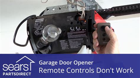 Repair your Garage door opener - YouTube