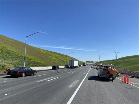 Repairs continue on eastbound 580 in Livermore