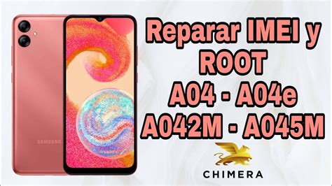 Reparar imei samsung a04. 0. 67. This step-by-step tutorial will guide you through the proce...