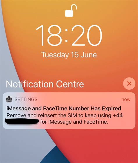 Repeated Facetime SMS - Apple Community