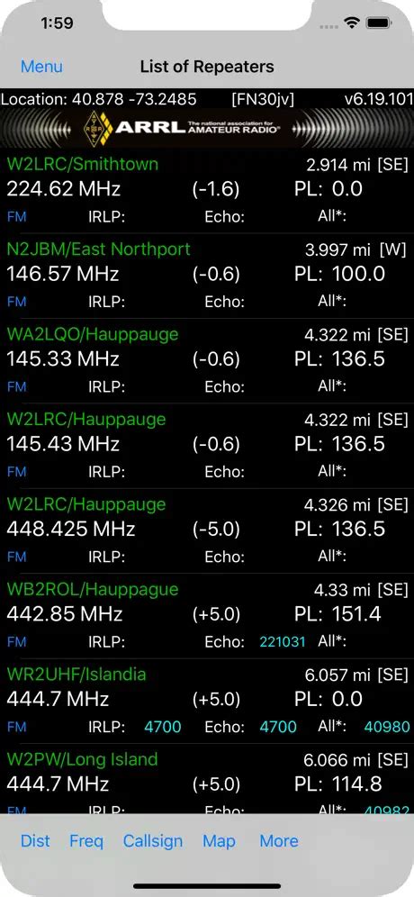 Repeater finder.  In February, the ARRLestablished an agreement with R...