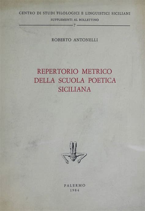 Repertorio metrico della scuola poetica siciliana. - Manuale di riparazione violino hans weisshaar.