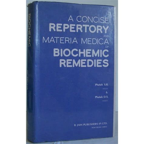 Repertory and materia medica of the biochemic remedies. - Manual de propiedad intelectual 5 ed manuales derecho.