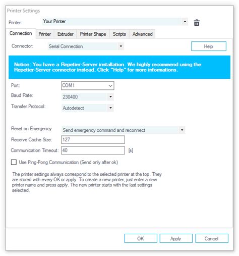 Repetier host scripts.  I like the idea of the @script 1 command.  Go to &lsquo;Config...