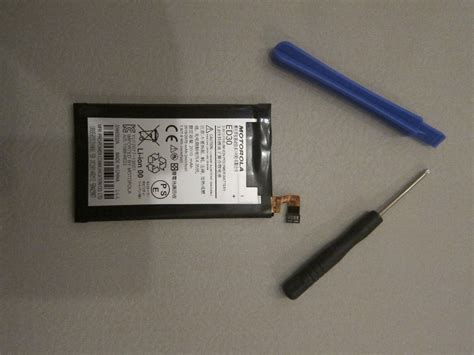 Replace Battery for Motorola Moto G (possibly Moto X As