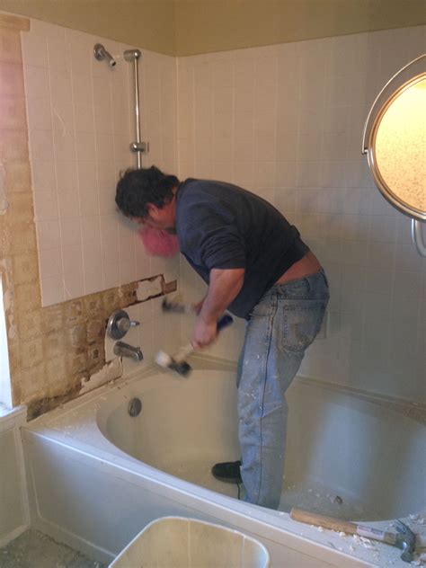 Replace bathtub with shower. Aug 5, 2021 ... ... bathroom demo, shower plumbing, tub plumbing, moving of shower drain and install of tub. Also will cover tiling bathroom stall and some ... 