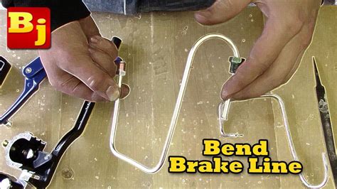 Replace brake line. The best practice is to replace the hard line from the wheel well to an undamaged line. On vehicles with coated line, find the area where the coating is still intact. 4. A flare is a precision device: Never take a flare for granted. To seal brake lines against 2,000 psi takes some geometry. 