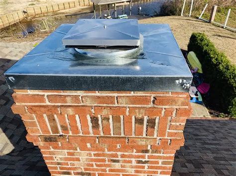 Replace chimney cap. The chimney cap is usually attached to the flue with 3 or 4 screws. Take out the screws and pull up on the cap to remove it. Inspect the chimney cap for damage and replace it if necessary. The cap prevents animals such as birds, bats and squirrels from entering you chimney and building a nest when it's not in use. Over time the protective wire ... 