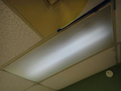 Replace drop ceiling fluorescent lights.  How to replace drop ceiling fluorescent li...