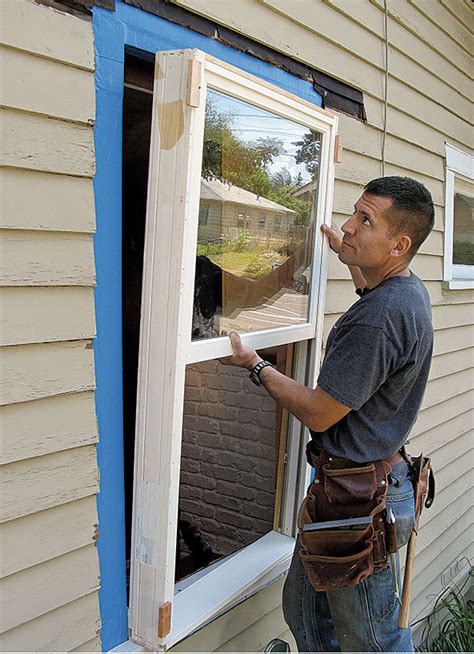 Replace house window. Jan 3, 2023 ... Use this guide and common carpentry tools to install a sash kit or window insert on your home without destroying the surrounding molding or ... 