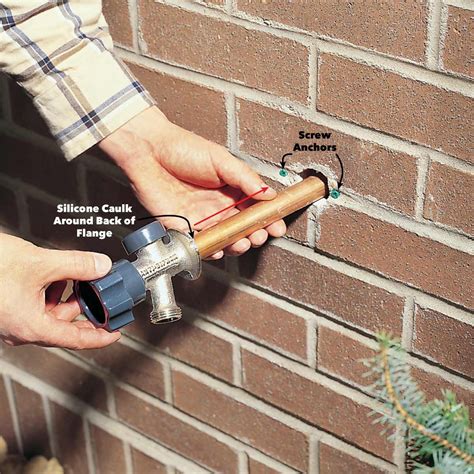 Replace outdoor faucet spigot. The other part of the answer to OP is, You can get replacement valve handles at most hardware stores and install it easily yourself. Be aware that there are ... 