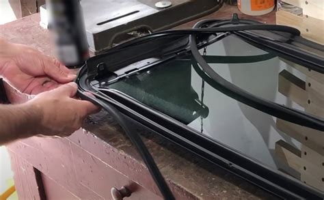 Replace sunroof weatherstrip. com Sunroof Glass Edge Weatherstrip Seal https://trq.  Dec...