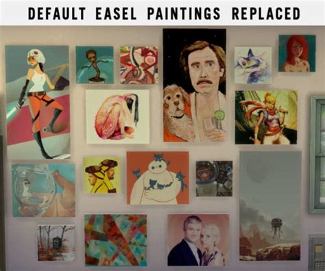 Replacement Paintings - Best Mods For The Sims 4 On PC. Once …