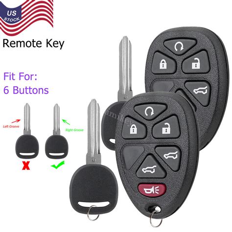 Replacement for 2007-2014 Chevy Tahoe Traverse GMC Yukon Remote Key Fob …