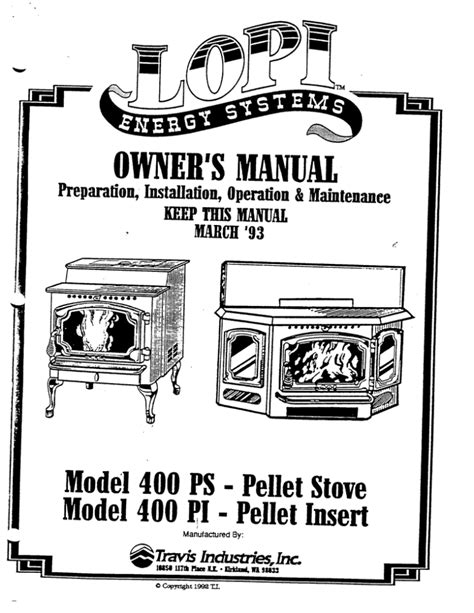 Replacement parts manual for lopi 380 and 440. - Pioneer service manuals and user manuals.