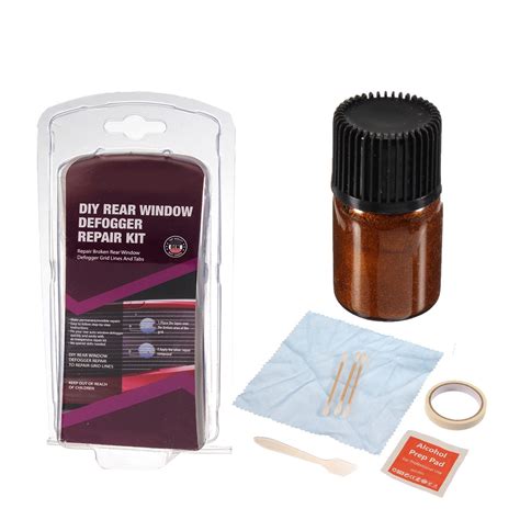 HDirect Rear Window Grid Defogger Defroster Tabs Lines Grid Repair Tools Kit Car Defrost Tools Compelete Automotive Defogger Repair Kit. $999. $7.99 delivery Dec 12 - 27. Or fastest delivery Dec 1 - 5. Only 17 left in stock - order soon.