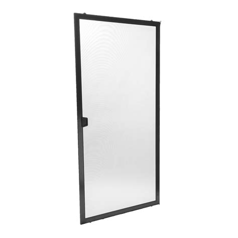 Replacement sliding door screen. To put a sliding screen door back on track, vacuum the tracks that the screen door rolls on, and insert the top of the door into the frame. Walk the bottom of the door closer to th... 