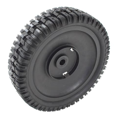 Replacement wheels craftsman lawn mower. Wheel, Deck, 5.0 Dia Ball. Part Number: 734-04155. 7 Reviews. $21.93 Add to Cart. In Stock, 25+ available. This is an authentic Craftsman replacement part, sourced from the original manufacturer for use with riding lawnmowers. ... Axle Asm Front. Part Number: 531171101. 