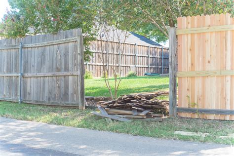 Replacing Panels Between Wooden Fence Posts Greenhill Fencing