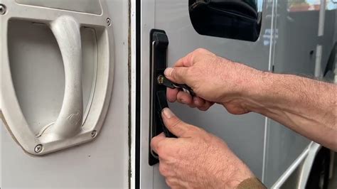 Replacing a Camec Handle on a Jayco Caravan - YouTube