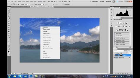 Replacing a Dull Sky in Photoshop Elements