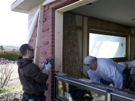 Replacing aluminum windows in masonry house