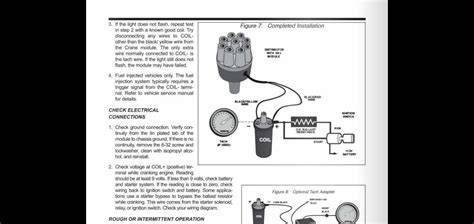 Replacing distributor with electronic ignition.  Feed the wires from the mo...