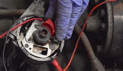 Replacing distributor with electronic ignition.  Was going to change it to electronic. ...