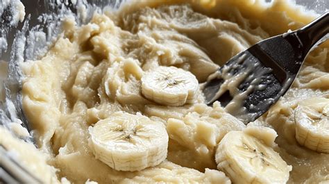 Replacing eggs with bananas in cake mix