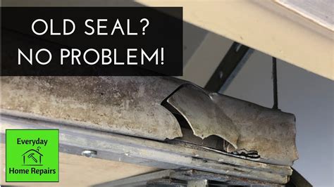 Replacing garage door seal. Aug 29, 2014 · Prevent wind and water from getting under the bottom of your garage door by installing a garage door bottom seal.Buy Garage Door Bottom Seals - https://ddmga... 