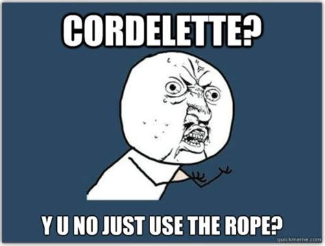 Replacing my cordelette with a 240cm dyneema …