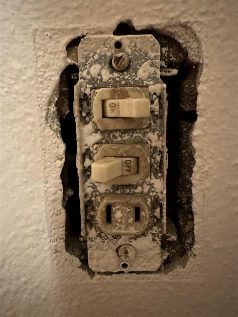 Replacing old light switch. : r/electrical