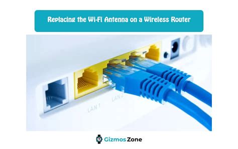 Replacing the Wi Fi Antenna on a Wireless Router