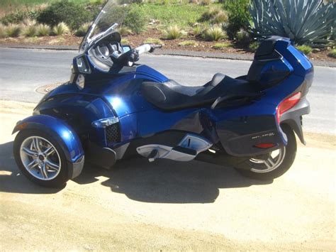 Repo can-am spyder for sale. Then, in 1983, the Can Am brand of motorcycles was outsourced to Armstrong-CCM Motorcycles. 1987 was the last year of production for Can Am's motorcycle lines. Can Am was resurrected and revolutionized in 2006 with a total rebranding and the introduction of their all-terrain vehicles (ATVs). A year later, in 2007, the Can Am Spyder was unveiled. 