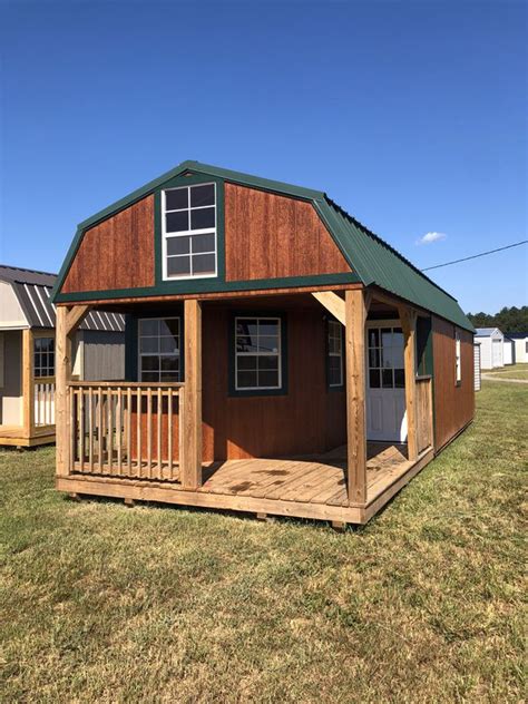 Repo storage buildings for sale georgia. This 12x24 would be ideal for a Cabin , Home office , Workshop or Storage It comes with treated 2x6 floor joists 16`` on center , 34`` plywood flooring ,8` walls with wall studs 16`` on center , 2x6 ceiling joists 24`` on center ,4`x8` Smart Siding primed tan color 50 yr warranty29 ga. ribbed steel roofing 25 yr warranty1 - 36`` steel door or 66`` double doors … 