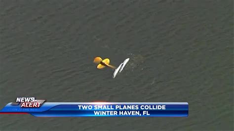 Report: Student was landing when 2 small planes collided