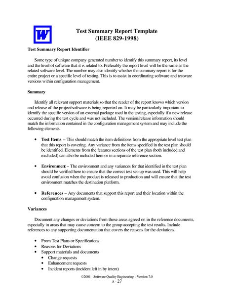 Report Synopsis Template