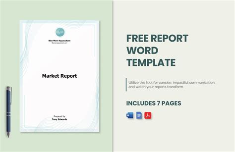 Report Templates Word