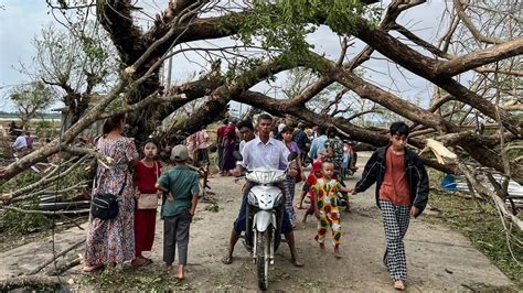 Reportan “pérdida de vidas a gran escala” en los campamentos y aldeas rohingya tras el ciclón Mocha