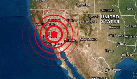 Reportan sismo de magnitud 5,5 en el norte de California