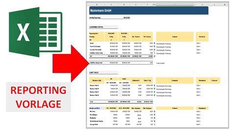 Reporting Excel-Vorlage für KMUs I KMU Controlling