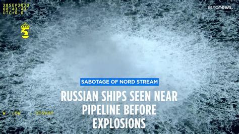 Reports: More Russian Navy ships detected close to Nord Stream blast site