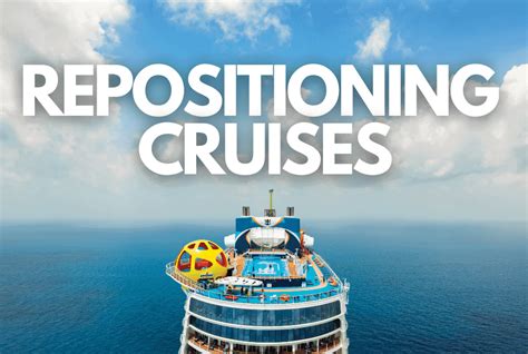 Repositioning Cruises 2024 - dealchecker