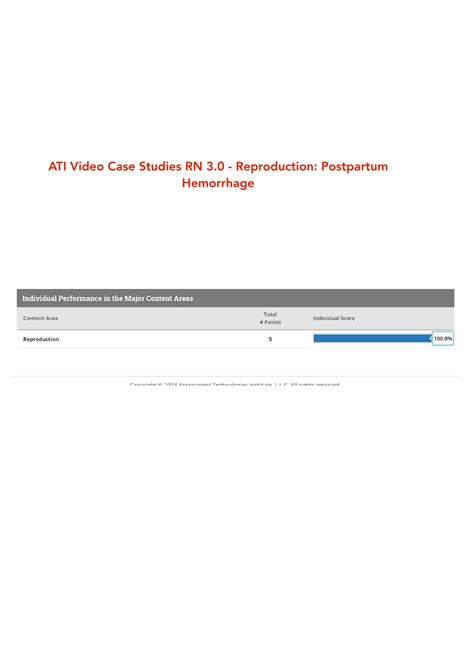 Reproduction postpartum hemorrhage ati video case study answers.  There are two forms of repr...