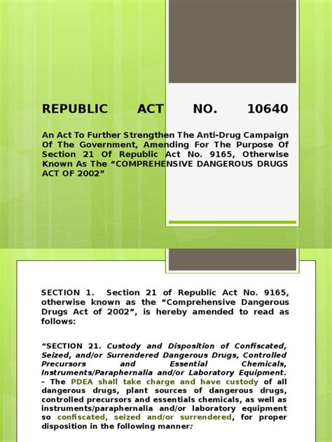 Republic Act No. 10640 Department of Health website