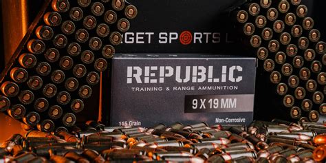 Republic ammunition. New Republic Training and Range 357 Magnum Ammo 158 Grain FMJ FP ammo review offers the following information; Republic Training and Range ™ is made in Hungary and offers a premium quality ammo products at low bargain sale prices featuring brass casings and boxer primers. 357 Magnum is by far the most popular handgun cartridge in the world today! 